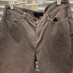 Talbots Taupe Corduroy Trousers